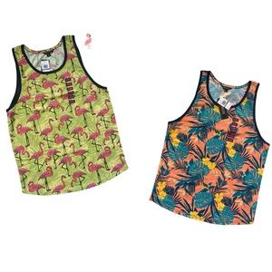 2-Pack Men’s Distortion Tanks